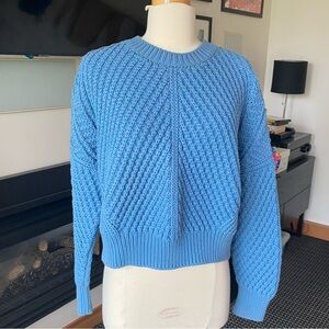 Vince Crew Neck Cable Knit Sweater